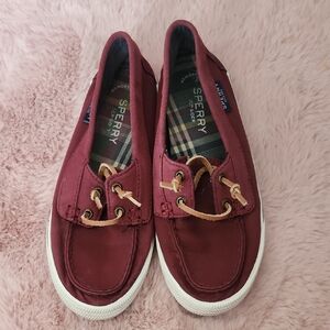 Sperry Women's Burgundy Sneakers
